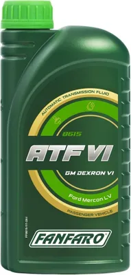 Produktbild von FANFARO ATF VI ATF VI ATF VI Automatikgetriebeöl Rot 1L FF8615-1 für VW Golf VII Schrägheck (5G1, BQ1, BE1, BE2) Polo Schrägheck (6R1, 6C1) Touareg