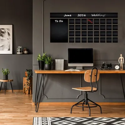 Wochenplaner als Tafelfolien-Wandtattoo – Decords Wandtattoo, Produktansicht 1
