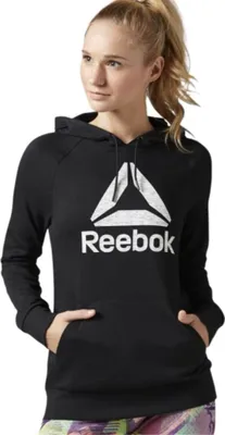 Produktbild von Reebok Damen Kapuzenpullover BK6469 Schwarz