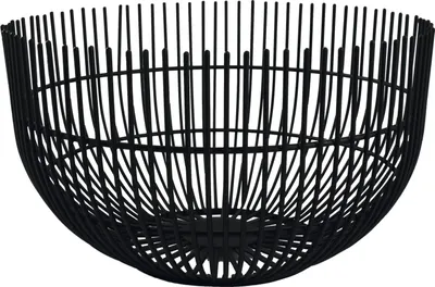 Produktbild von FINE 2 DINE Iris Drahtkorb, Höhe: 120 mm, ø: 210 mm, schwarz