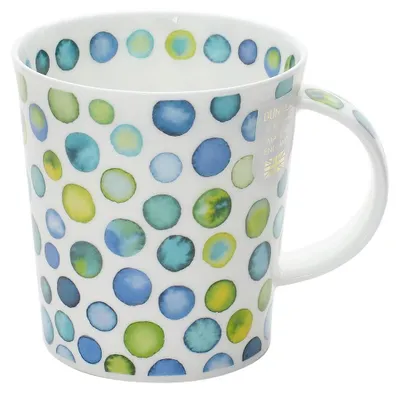 Bone China Kaffeebecher 0,32 l, bunt, rund