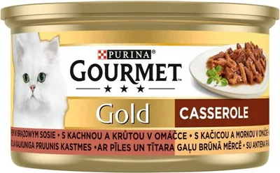 Produktbild von GOURMET GOLD - Casserole Ente und Truthahn 85g