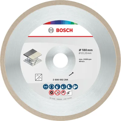 Productafbeelding van Keramische doorslijpschijf, 180 x 7 mm, boorgat 22,23 mm