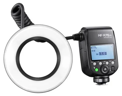 Immagine prodotto di Godox MF R76N TTL Macro Ring Flash Nikon