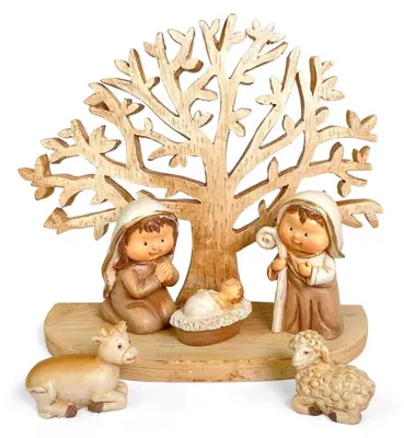 Productafbeelding van Riffelmaker voor Kinderkribbe, Houtlook, 12 x 10 cm