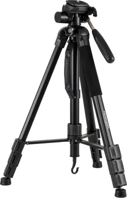Produktbild von Omegon Aluminium-Dreibeinstativ Basic 200 BL mit Neigekopf