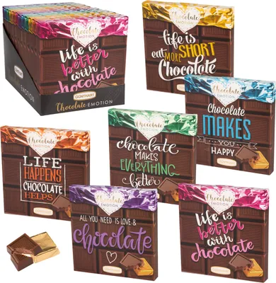 Image de Pralinés Günthart Chocolate Emotion Présent 81g Assortis 1 pièce