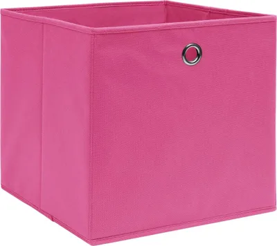 Obrázek produktu pro vidaXL Úložné boxy 10 ks. Netkané 28x28x28 cm Růžové
