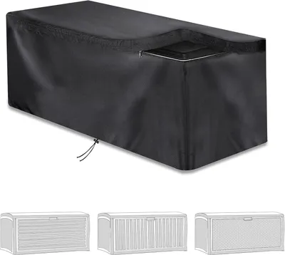Produktbild von Kissenbox Abdeckung 160 x 76 x 71 cm, 420D Oxford Gewebe, für Garten, wetterfest