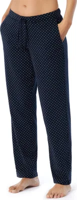 Produktbild von Schiesser Damen Hose lang Gr. 40  dunkelblau-gem.