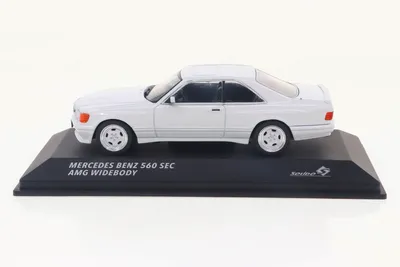 Produktbild von Solido Modellauto Maßstab 1:43 Mercedes SEC 560 AMG Widebody 1990 weiß S4310904