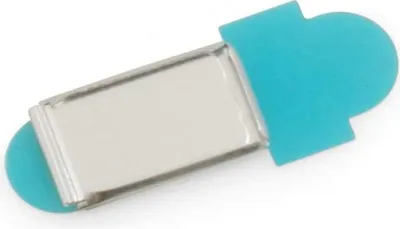 Produktbild von System-S Webcam Abdeckung Selbstklebend Farbe: Silber