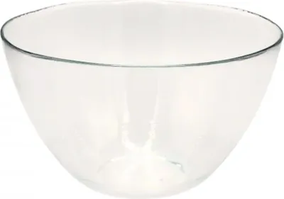 Obrázok produktu pre Hladká sklenená miska 17 cm 1,3 l na šaláty a občerstvenie