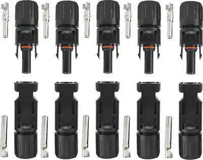 Produktbild von 5 Paar Solar Stecker und Buchse Solarsteckverbinder IP68 1500V für Solarkabel 2,5/4/6mm²