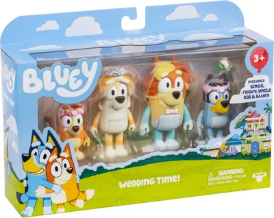 Produktbild von Bluey Das Figurenset aus dem Märchen Onkel Rada's Hochzeit