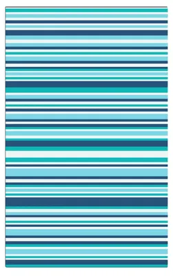 Produktbild von Außen-Teppich, Wendbares Design, UV-beständig, Dunkelkhaki, 274x549cm