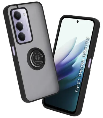 Produktbild von Techsuit – Glinth-Hülle für Xiaomi Redmi 15 4G / Redmi 15 5G – schwarz