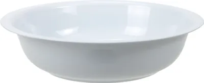 Produktbild von Schale Metall weiß div. Gr. Ø22-52cm wählbar Pflanzschale Blumenschale Wanne Ø22x6.5cm