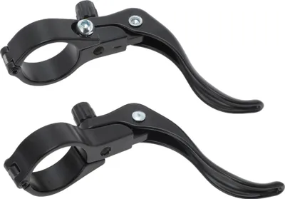 Produktbild von 1 Paar Bremshebel, Aluminiumlegierung Fahrrad Bremshebel, 31,8 mm Fahrradlenker Bremshebel für Rennrad Mountainbike, Schwarz
