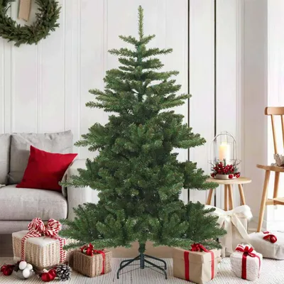 Immagine prodotto di Maison Exclusive - Albero di Natale artificiale pieghevole verde 150 cm PVC, acciaio