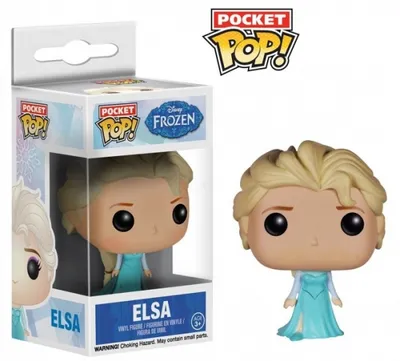 Produktbild von FUNKO POCKET POP SCHLÜSSELANHÄNGER PORTACHIAVI FROZEN ELSA MINI-FIGUR NEU!  Funko