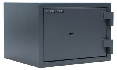 Obrázok produktu pre Rottner Fire Hero 30 ohňovzdorný trezor antracit | 	Trezorový zámok na kľúč | 42.7 x 30 x 38.4 cm