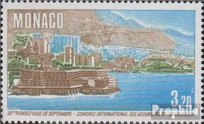 Produktbild von Briefmarken Monaco 1986 Mi 1765 (kompl.Ausg.) postfrisch Kongreßzentrum