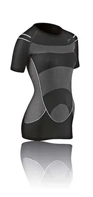 Immagine prodotto di F-Lite Megalight 140, camicia funzionale a maniche corte da donna, nero, XL