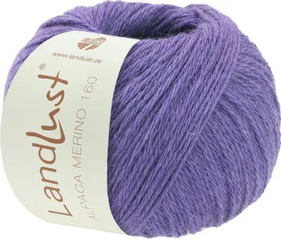 Produktbild von Lana Grossa Landlust Alpaka Merino 160 416 Violett 50g
