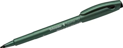 Produktbild von Faserschreiber Topwriter 157 schwarz Packung mit 10 Stück