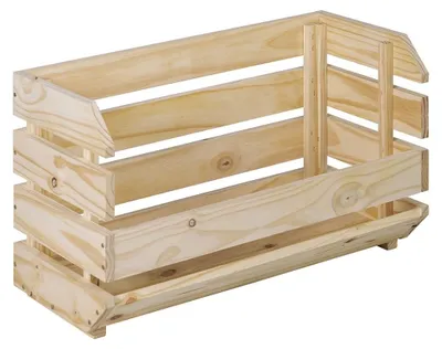 Image de CALICOSY - Caisse empilable en pin massif - L60 x H35,3 cm