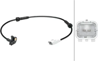Produktbild von HELLA ABS Sensor Raddrehzahl Vorne für CITROËN BERLINGO (B9) 6PU 012 679-181