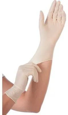 Immagine prodotto di Hygostar 2670 Latexhandschuhe Grip weiß Gr. 10/XL puderfrei