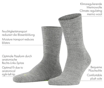 Zdjęcie produktu dla Falke Walkie Light Uni  Wandersocken marine 44-45