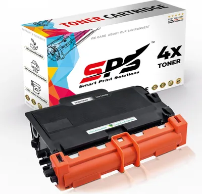 Produktbild von 4x Toner TN3430 TN-3430 Schwarz Kompatibel für Brother MFC-L5850DW Drucker