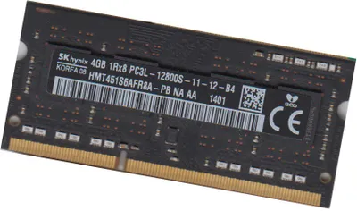Produktbild von Hynix 4Gb So-Dimm 1600 Mhz Ram Speicher HMT451S6AFR8A-PB Pc-10600s DDR3 1,35V