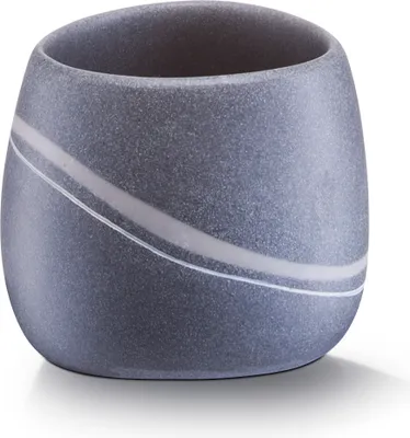 Produktbild von Zeller Zahnputzbecher, Steinoptik, Polyresin 9,9x9,2x8,7