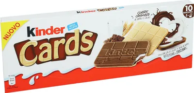 Produktbild von 4 x Ferrero Kinder - Cards - 128g