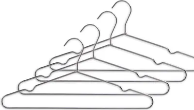 Produktbild von Zeller Kleiderbügel, 4-er Set, Metall 40