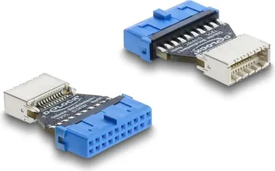 Zdjęcie produktu dla DELOCK Adapter USB5 Gbps 20Pin Pfostenbuchse < USB-B 5Gbps