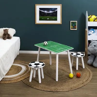 Image de Table Et 2 Tabourets Foot