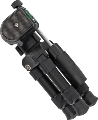 Produktbild von ayex Leichtes Robustes Kamera Stativ mit 3-Wege-Kopf Schnellwechselplatte & Wasserwaage Aluminium