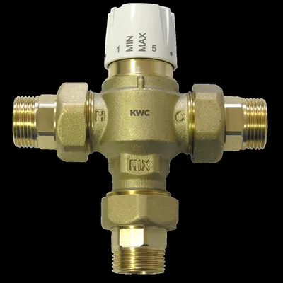 Image de Thermostat central KWC, modèle PURETHERM, DN25, débit de 84 L/min, plage de température de 30 à 65°C