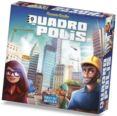 Produktbild von Days of Wonder Quadropolis, Brettspiel, Auf Kacheln basierend, 8 Jahr(e)
