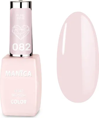 Image de Manica Hybrid LED/UV Vernis à ongles 10 ml - Rose pur - 082