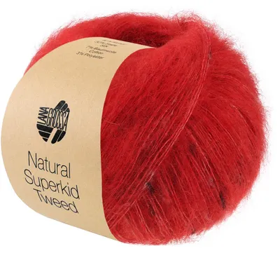 Produktbild von Lana Grossa - Natural Superkid Tweed 0641 rot