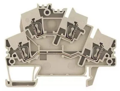 Immagine prodotto di Doppio morsetto - Morsettiera di alimentazione 5,1 mm 24 A ZDK 2,5-2