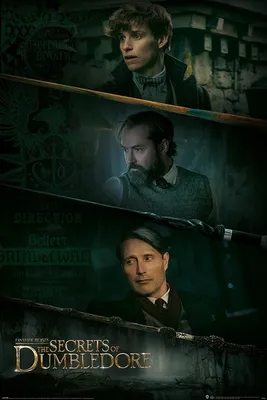 Produktbild von Poster Fantasietiere: Dumbledores Geheimnisse
