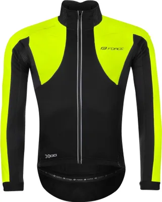 Obrázok produktu pre FORCE bunda X100, zimná, čierna-fluo