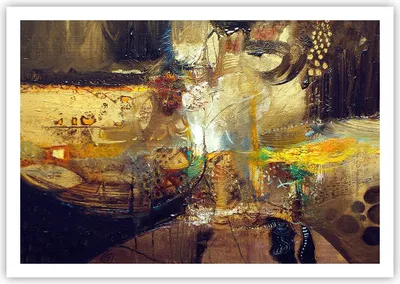 Produktbild von Poster - Poster ohne Rahmen - Abstraktion modern - 100x70 cm - Wand Bild - Wanddeko - Wandbilder - Kunstposter - Wandposter - Bilder - Kunstdruck - Wanddekoration - Wandbild - P2XAA100x70-3483